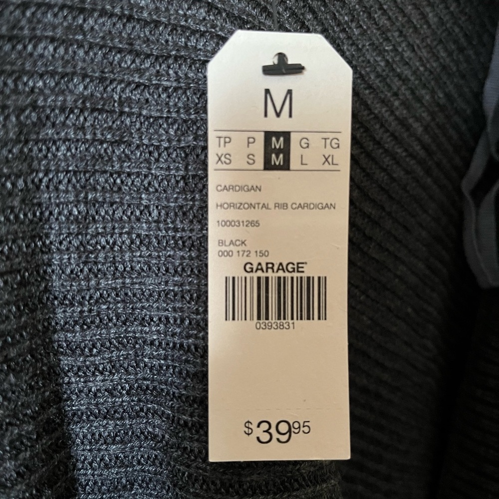 Garage Ribbed Cardigan - Picture 2 of 4
